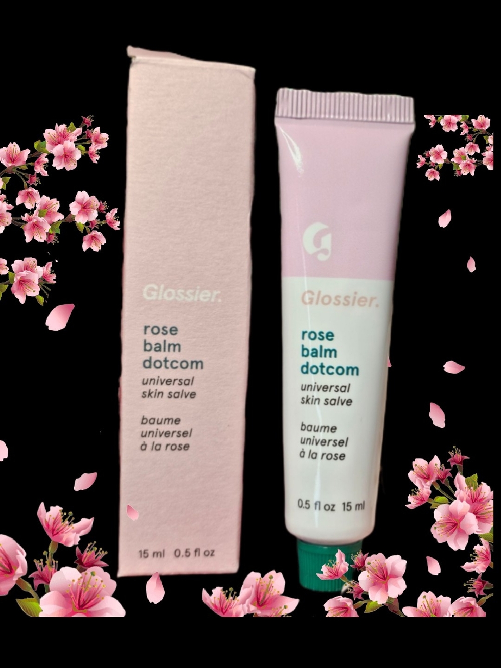 IGlossier Rose Balm Dotcom Lip & Skin Salve - Pink Original Formula